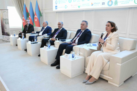 Rector of Khazar University Participates in Forum in Ganja