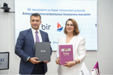 "Bir" and Khazar University Join Forces for Professionals of Future