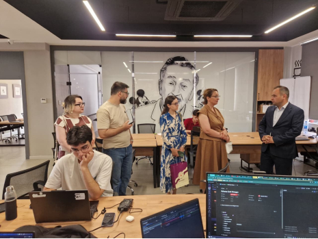 Delegation of Khazar University at Center for  Development of Cultural and Creative Industries