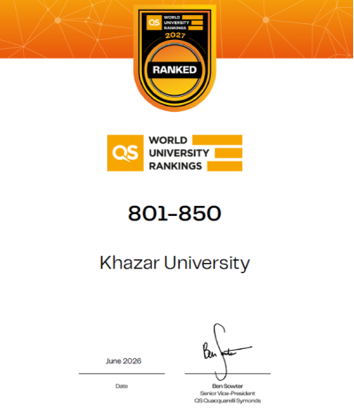 Khazar University Shows Significant Progress in the QS World University Rankings 2027